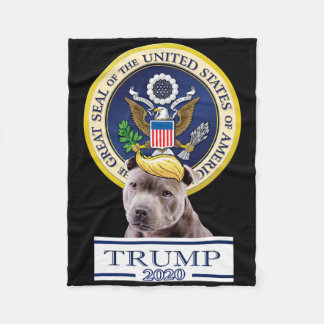 Manta Polar Mi American Staffordshire Terrier para Trump
