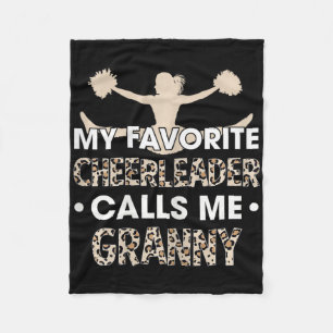 Manta Polar Mi animadora favorita me llama Granny Cheerleadi