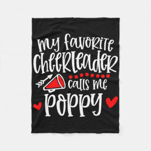 Manta Polar Mi animadora favorita me llama Poppy Cheer diverti