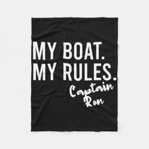 Manta Polar Mi Barco Mis Reglas Capitán Ron Embarcaciones Pers