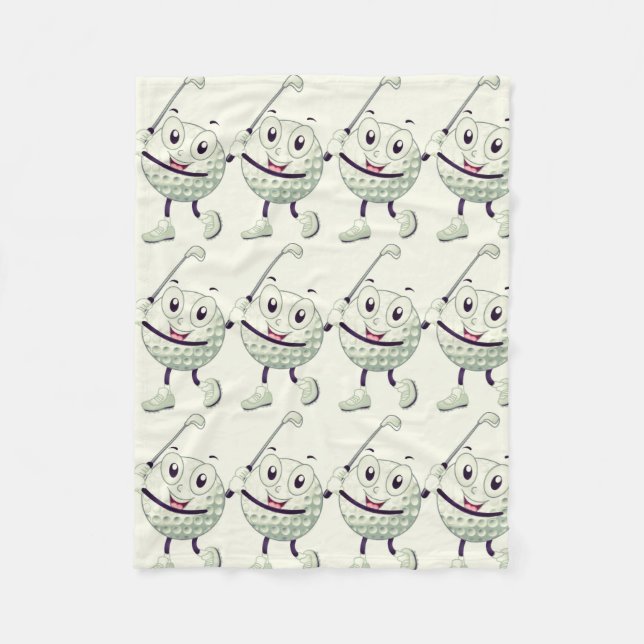 MANTA POLAR **MI BOLSILLA DE GOLFER FAVORITA** (Anverso)