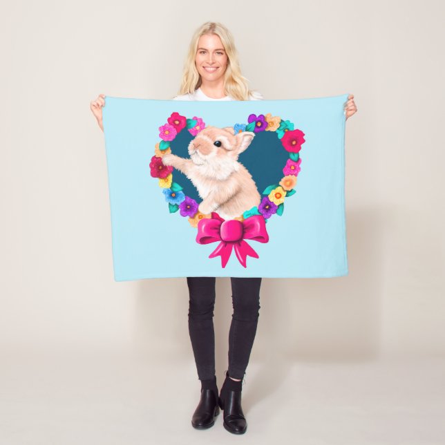 Manta Polar Mi Bunny Valentine (In situ)