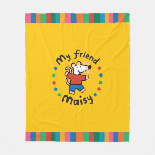 Manta Polar Mi diseño colorido del círculo de Maisy del amig