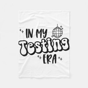 Manta Polar Mi era de pruebas divertida día de prueba de estad