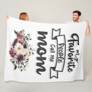 Manta Polar Mi gente favorita me llama mamá