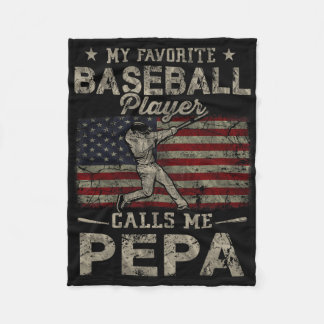 Manta Polar Mi jugador de béisbol favorito me llama papá