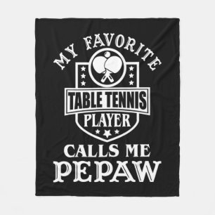 Manta Polar Mi jugador de tenis favorito me llama Pepa