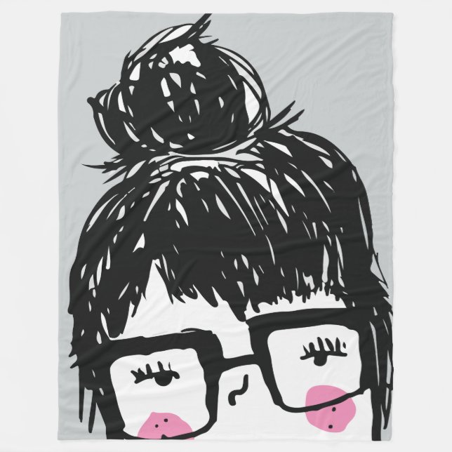 Manta Polar Mi mejor amiga Sara (Anverso)