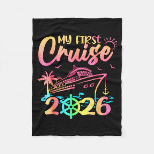 Manta Polar Mi Primer Crucero 2026 Divertido Vacaciones de Cru