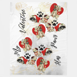 Manta Polar Mi San Valentín tiene aradas que encantan a los am