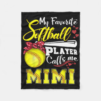 Manta Polar Mi Softll favorito me llama Mimi Tee Mother