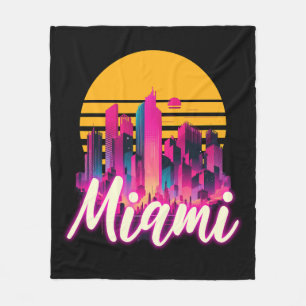 Manta Polar Miami al atardecer