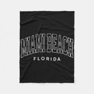 Manta Polar Miami Beach Florida Retro Preppy Throwback Vintage
