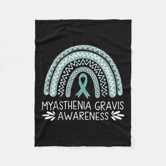 Manta Polar Miastenia Gravis Awareness (Anverso)