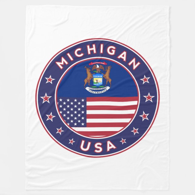 Manta Polar Michigan (Anverso)