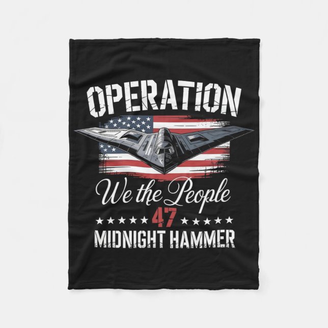 Manta Polar Midnight Hammer B-2 Stealth Jet Operation Midnight (Anverso)