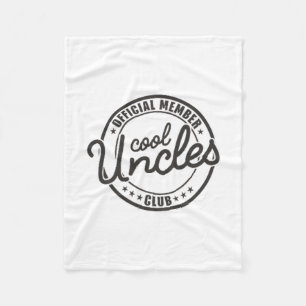 Manta Polar Miembro oficial Guay Uncles Club Funny Uncle Fathe