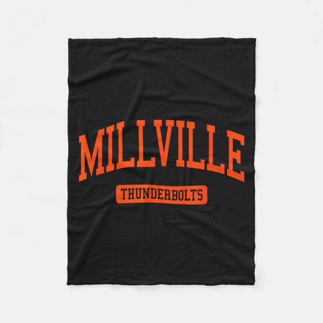 Manta Polar Millville High School Hs Millville Nj Varsity Srts (Anverso)