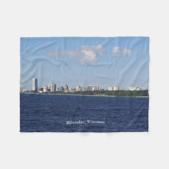 Manta Polar Milwaukee Skyline (Frente (Horizontal))