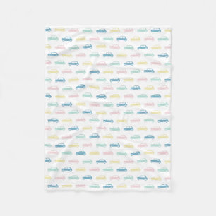 Manta Polar Mini toneleros en camino - pastel -