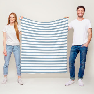 Manta Polar Minimal Blue Stripes Modern Pattern Design