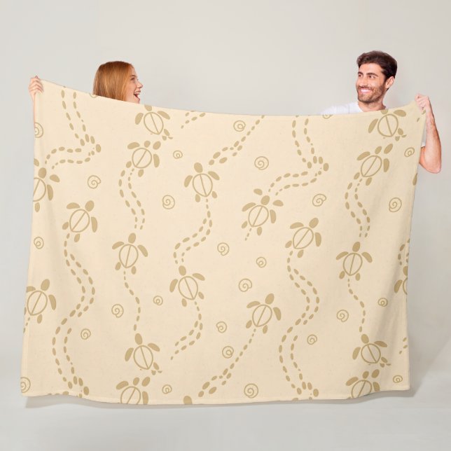 Manta Polar Minimal Turtle Trail Pattern (In situ)