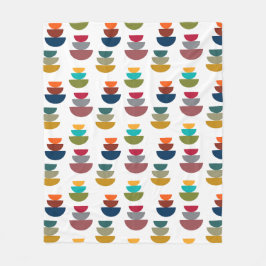 Manta Polar Minimalismo brillante moderno de mediados del sigl