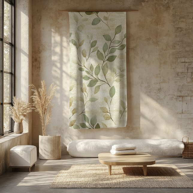 Manta Polar Minimalist Art Fleece Blanket | Home & Living (Soft, neutral fleece throw that brings warmth and clean style to any living space.)