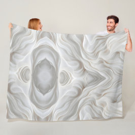 Manta Polar Minimalista Wave Wave Fleece Blanket Moderno