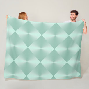 Manta Polar Mint Green Fleece Blanket
