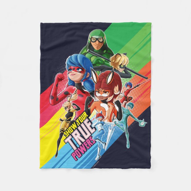 Manta Polar Miracularmente Mostrar Tus Verdaderos Poderes (Anverso)