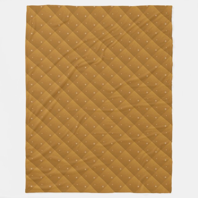 Manta Polar Mirada acolchada chispa ambarina (Anverso)