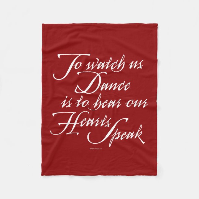 Manta Polar Míranos Bailar (Anverso)