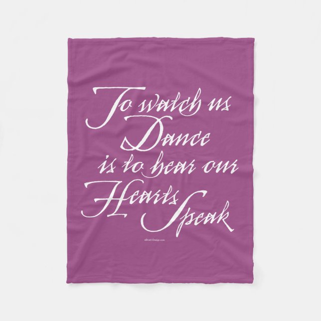 Manta Polar Mírenos bailar (Anverso)