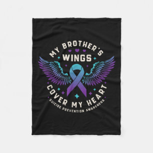 Manta Polar Mis hermanos cubrieron mi prevención del suicidio