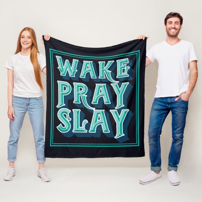 Manta Polar Misión del periódico cristiano Wake Slay Pray (In situ)