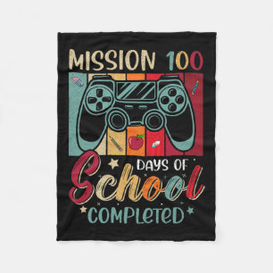 Manta Polar Misión Retro 100 Días De Escuela Terminó El Video 