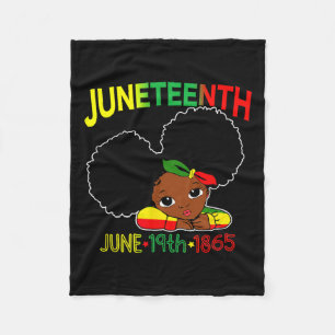 Manta Polar Miss Junete Celebración 19 1865 June Black Gir