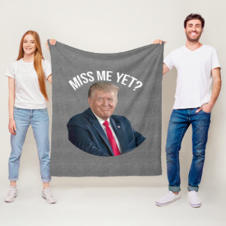 Manta Polar Miss Me Todavía Divertido Donald Trump