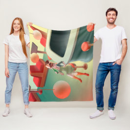 Manta Polar Miss Meow - Serie nocturna de bares