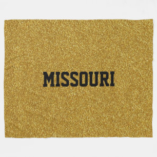 Manta Polar MISSOURI GOLD FLAKE Fleece Blanket