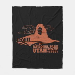 Manta Polar Moab Antiguo - Utah - Parque Nacional - Arcos