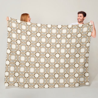 Manta Polar Mocha Swirl Comfort Fleece Blanket
