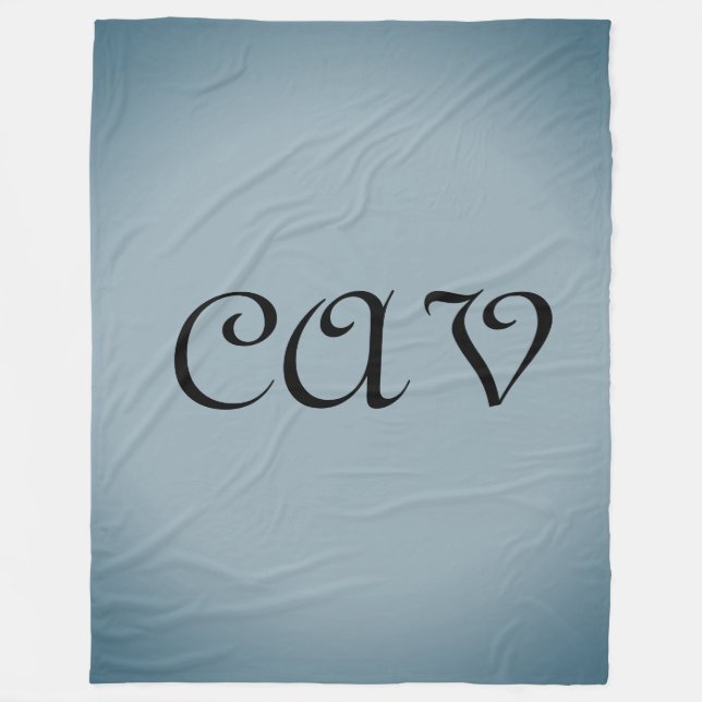 Manta Polar Mochila de cadena de dibujo (Anverso)