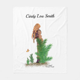 Manta Polar Mochila Redhead Hiker Pinup Chica Fleece Blanket