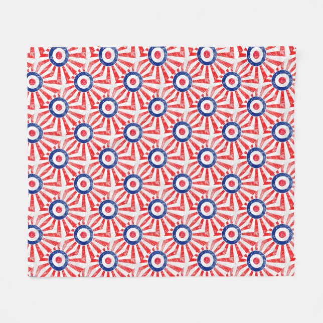 Manta Polar Mod Target Mods USA Target Grunge Roundel (Frente (Horizontal))