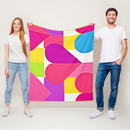 Manta Polar Moda Amor Elegancia: Bliss romántico