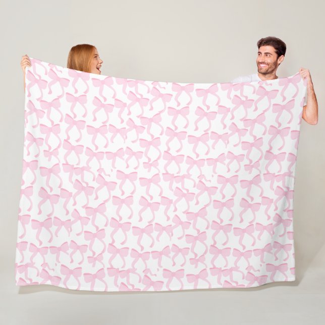 Manta Polar Moda de arcos rosados (In situ)