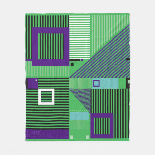 Manta Polar Moda de estilo de moda retro vintage. Illus