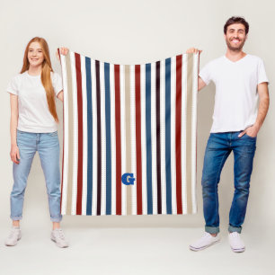Manta Polar Moda moderna a rayas